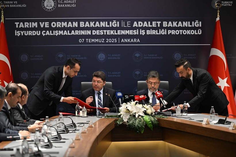 Bakan Tunç ve Bakan Yumaklı imzaladı! Tutuklu ve hükümlüler meslek sahibi olacak - Resim: 4