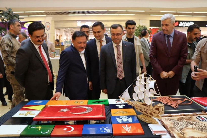 Vali Çiçek ile Başsavcı Korkmaz CTE el sanatları sergisini açtı! 5 bin ürün ziyaretçilerle buluştu - Resim: 6