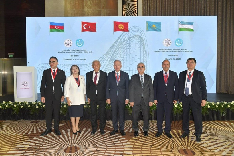 AYM Başkanı, Azerbaycan’daki kongrede hukukun üstünlüğüne dikkat çekti - Resim: 4