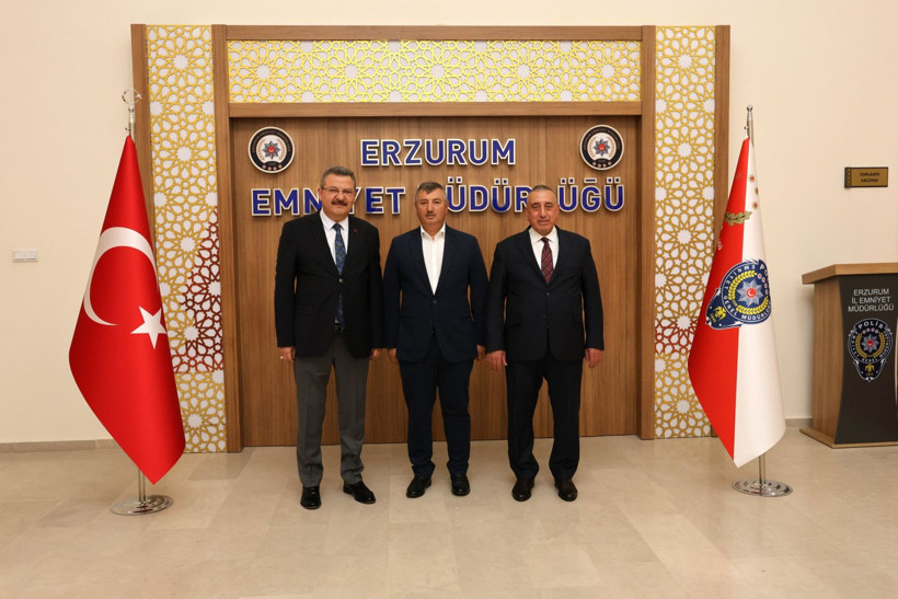 Başsavcı Bingül ve Yargıtay Üyesi Çiçekli’den Erzurum’da protokol ziyaretleri - Resim: 3