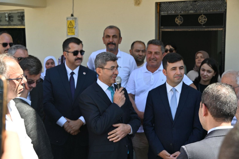 HSK Başkanvekili Aydoğdu memleketinde! Köy Konağının açılışını yaptı - Resim: 5