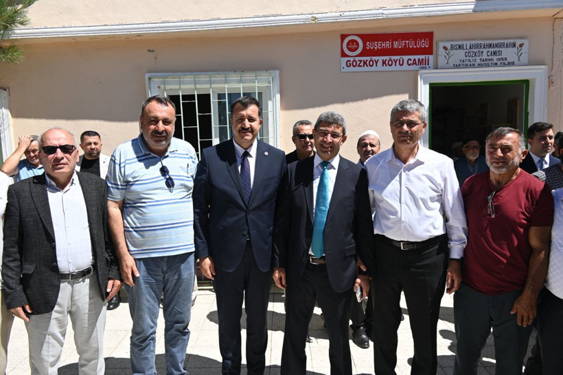 HSK Başkanvekili Aydoğdu memleketinde! Köy Konağının açılışını yaptı - Resim: 3