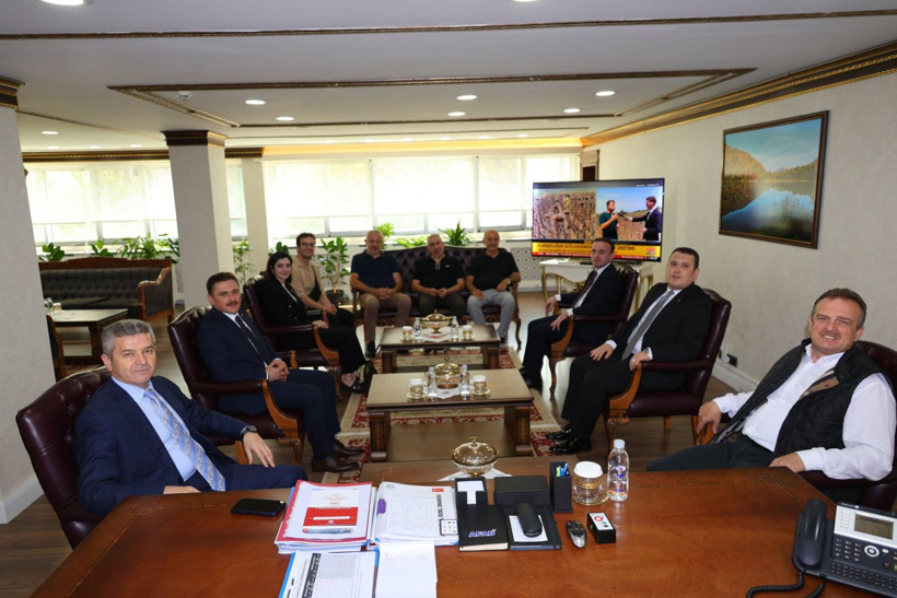Yargıtay Üyesi Yılmaz ve başsavcılardan Vali Ergün'e ziyaret - Resim: 1