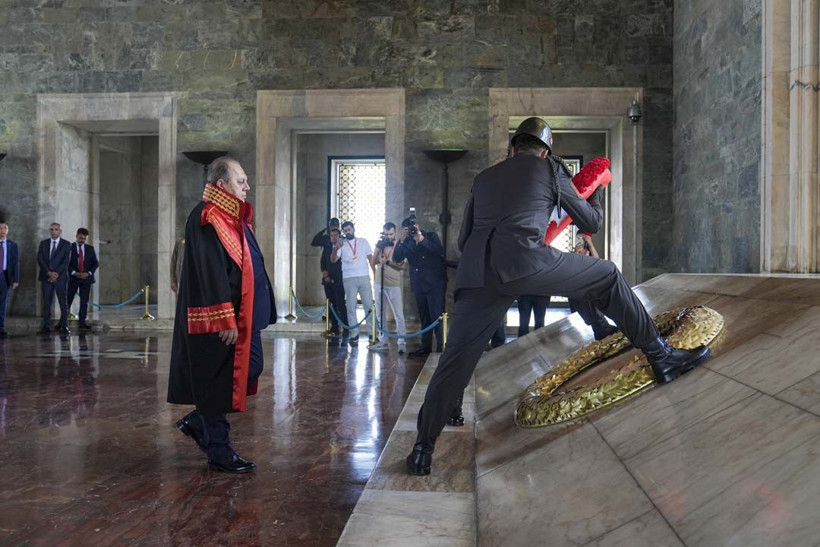 Yargıtay’dan yeni adli yılda Ata’ya ziyaret! - Resim: 2
