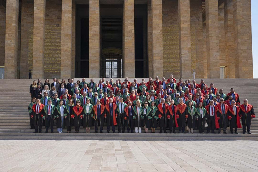 Yargıtay’dan yeni adli yılda Ata’ya ziyaret! - Resim: 5