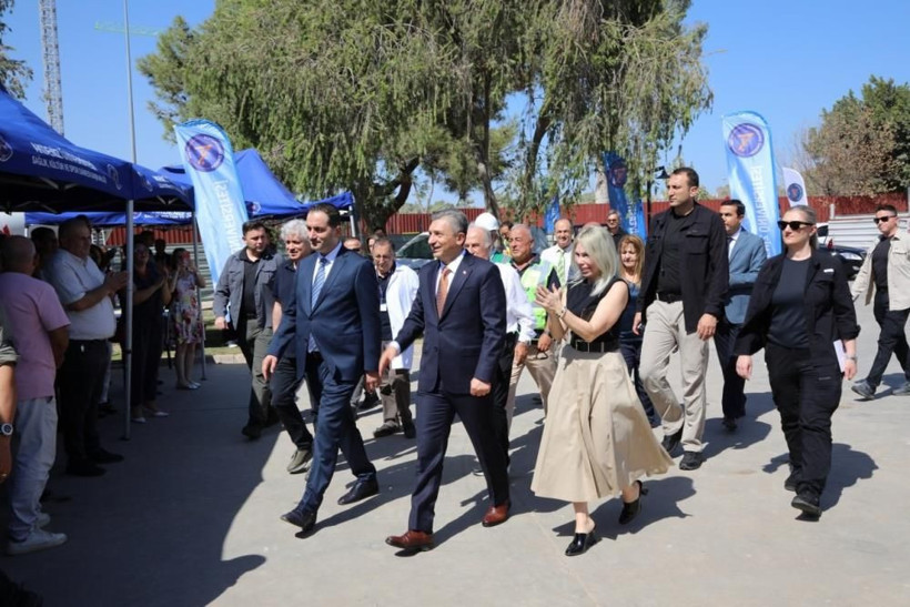 Nöroloji binasının temel atma töreni yapıldı! Vali Şahin ile Başsavcı Kahveci de katıldı - Resim: 3