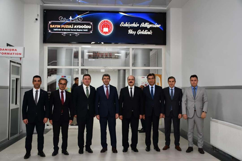 HSK Başkanvekili Aydoğdu’dan Eskişehir Adliyesi’ne ziyaret! - Resim: 19