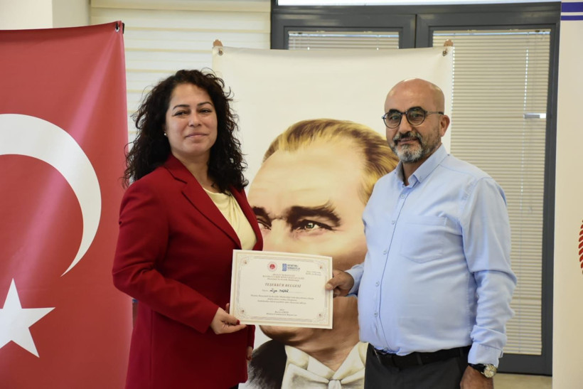 Başsavcı Eker, yükümlülere teşekkür belgelerini verdi - Resim: 3