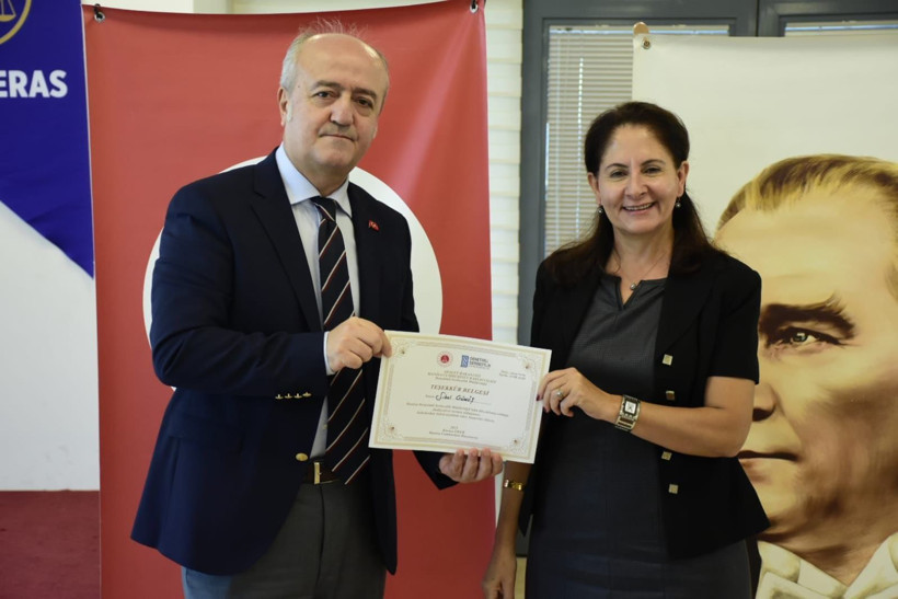 Başsavcı Eker, yükümlülere teşekkür belgelerini verdi - Resim: 4