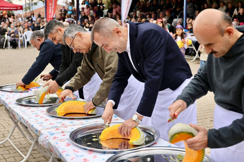 Kızıldamlar Kabağı Festivali renkli görüntülere sahne oldu! Başsavcı Burak Olgun da katıldı - Resim: 6