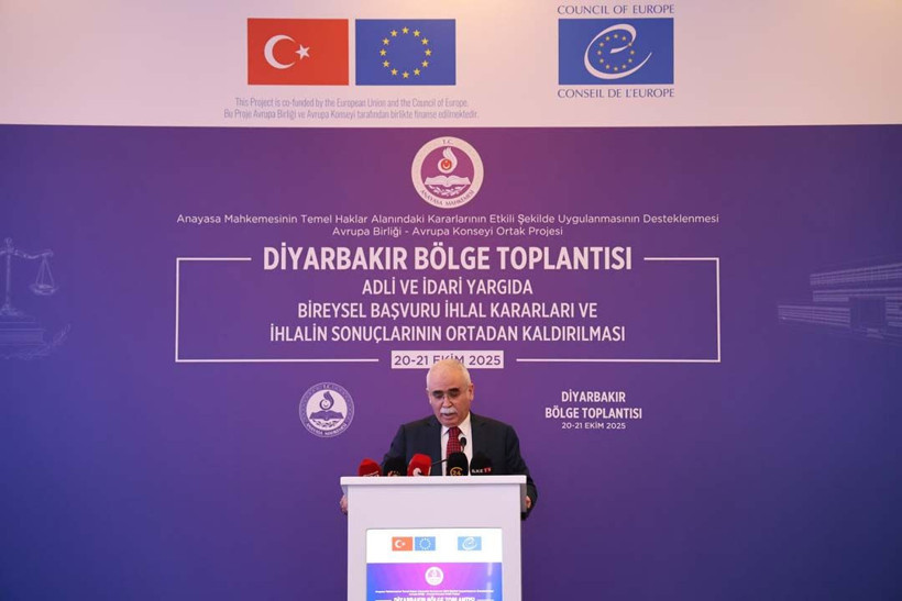 AYM Başkanı Özkaya, Diyarbakır’daki toplantıda konuştu… İşte mesajları - Resim: 1