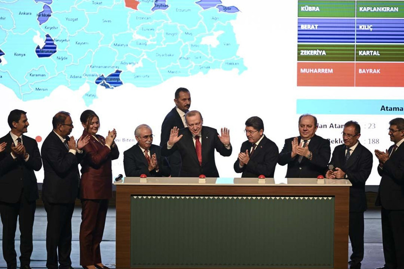 Hakim ve savcı adayları kura töreni yapıldı! Cumhurbaşkanı Erdoğan’dan önemli açıklamalar - Resim: 1