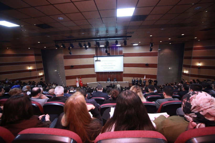 Mersin Adliyesinde yıl sonu değerlendirme toplantısı gerçekleştirildi - Resim: 7