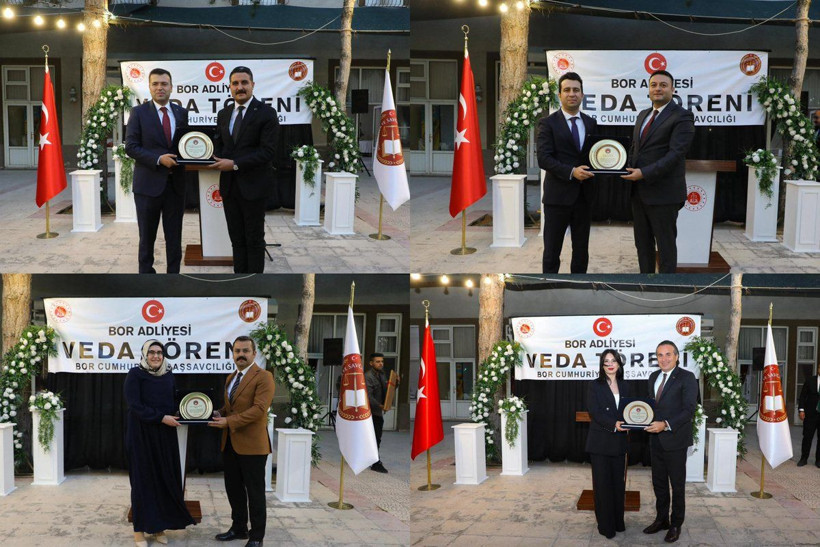 Bor Cumhuriyet Başsavcısı veda etti - Resim: 2