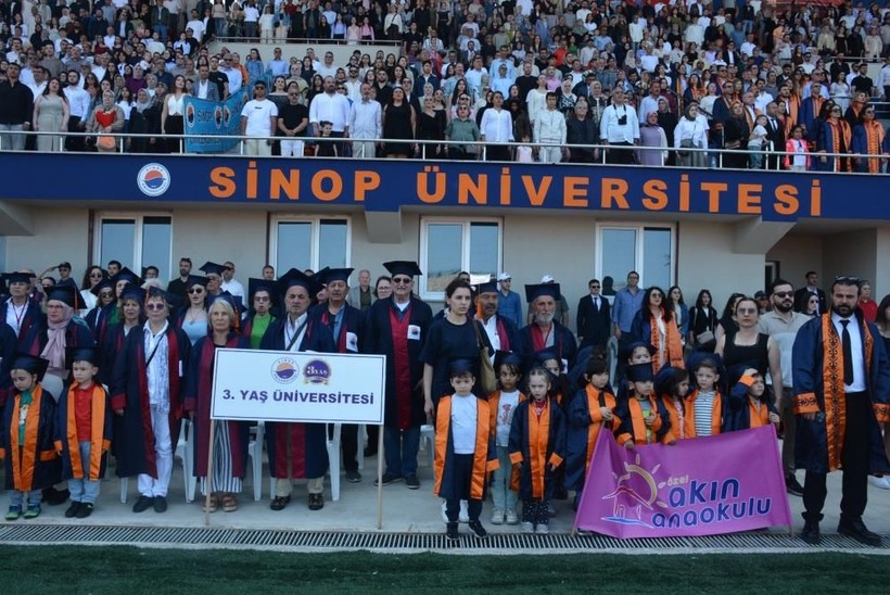 Başsavcı Pektaş da katıldı! Sinop'ta 3 kaşık aynı anda mezun oldu - Resim: 3