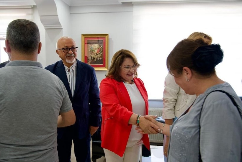 İlçe protokolü bir araya geldi! Başsavcı Altay bayramlaşmada buluştu - Resim: 4