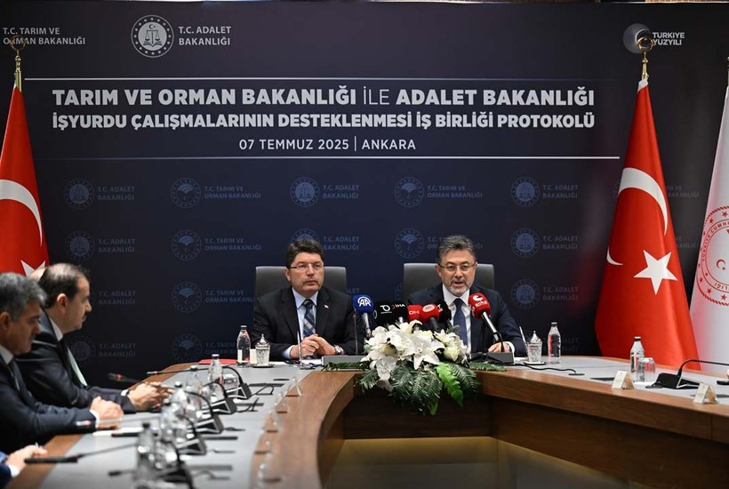 Bakan Tunç ve Bakan Yumaklı imzaladı! Tutuklu ve hükümlüler meslek sahibi olacak - Resim: 2