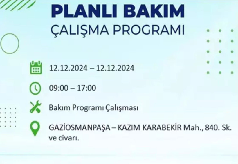 12 ARALIK İSTANBUL ELEKTRİK KESİNTİSİ 2024: BEDAŞ uyardı! Elektrikler ne zaman gelecek? - Resim: 26