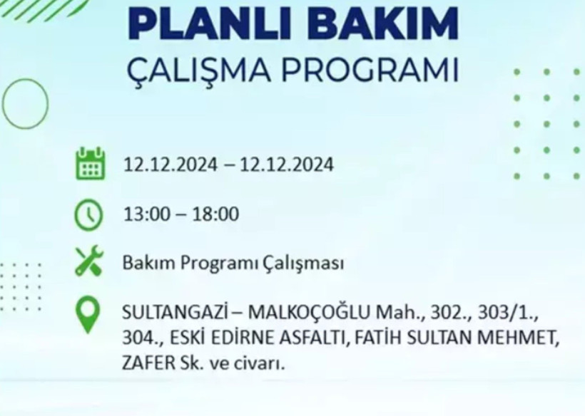 12 ARALIK İSTANBUL ELEKTRİK KESİNTİSİ 2024: BEDAŞ uyardı! Elektrikler ne zaman gelecek? - Resim: 13