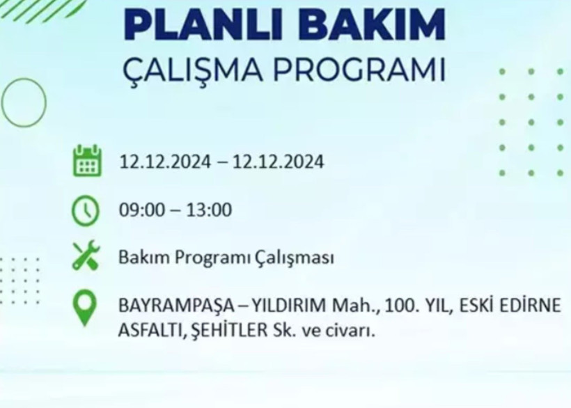 12 ARALIK İSTANBUL ELEKTRİK KESİNTİSİ 2024: BEDAŞ uyardı! Elektrikler ne zaman gelecek? - Resim: 45