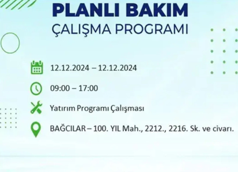 12 ARALIK İSTANBUL ELEKTRİK KESİNTİSİ 2024: BEDAŞ uyardı! Elektrikler ne zaman gelecek? - Resim: 49