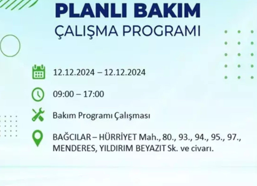 12 ARALIK İSTANBUL ELEKTRİK KESİNTİSİ 2024: BEDAŞ uyardı! Elektrikler ne zaman gelecek? - Resim: 46