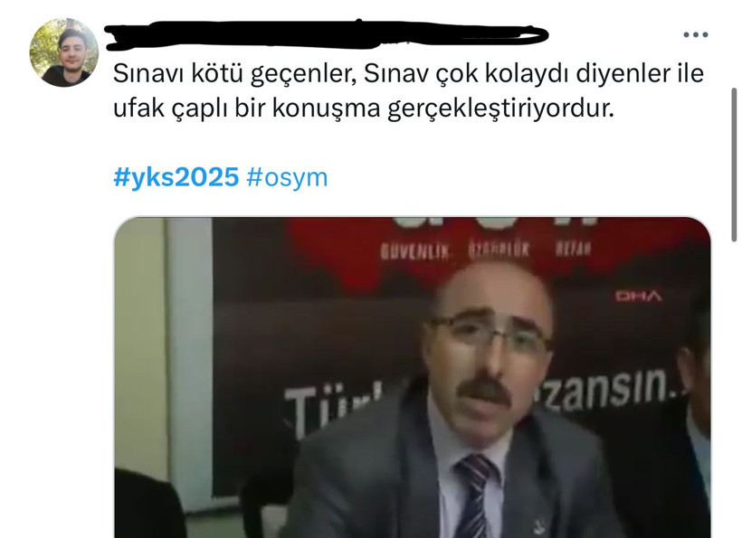 YKS YORUMLARI | 2025 Üniversite Sınavı YKS zor muydu, kolay mıydı? - Resim: 10