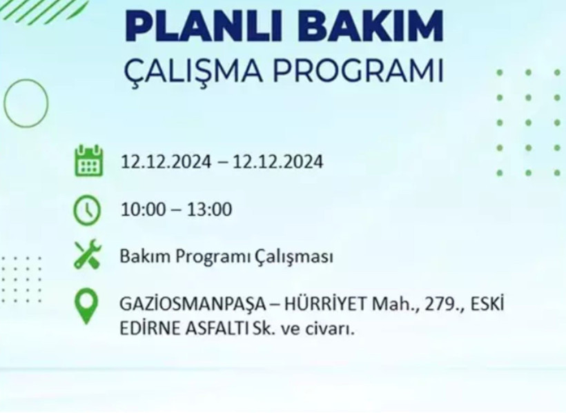 12 ARALIK İSTANBUL ELEKTRİK KESİNTİSİ 2024: BEDAŞ uyardı! Elektrikler ne zaman gelecek? - Resim: 28