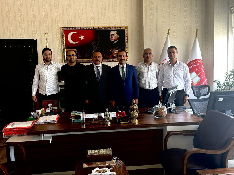Başsavcı ve Adalet komisyonu başkanına ziyaret - Resim: 1
