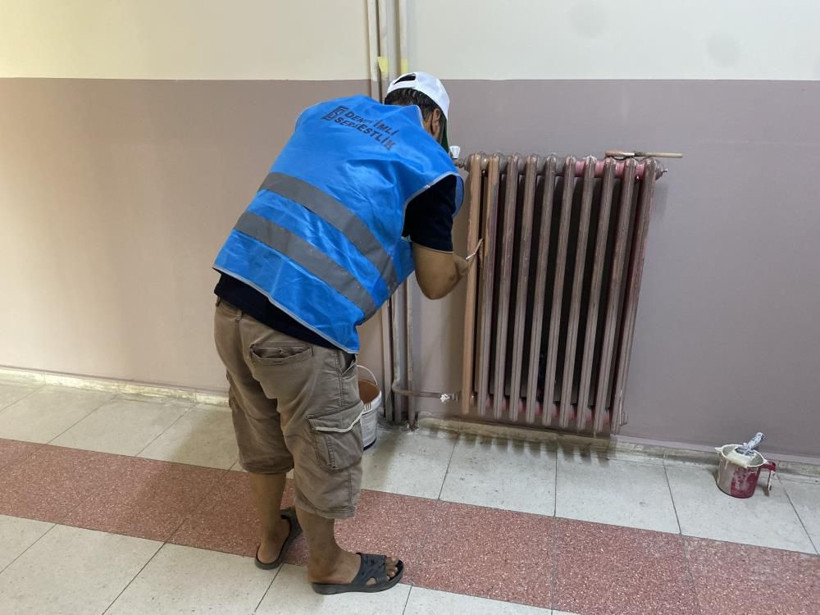 Yükümlülerden eğitime anlamlı destek! Başsavcı Tuncay yerinde inceledi - Resim: 5