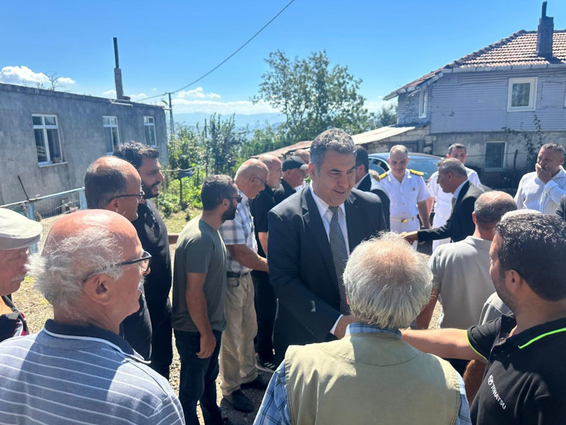 Kaymakam Yılmaz’a köy ziyaretinde Başsavcı Erbaş da eşlik etti - Resim: 1