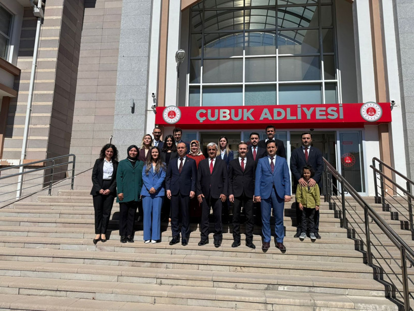 HSK Üyesi Özdemir'in Ankara'daki temasları sürüyor! Yargı mensuplarıyla bir araya geldi - Resim: 4