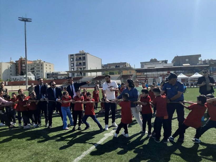 Silopi'de çocuklara özel spor haftası! Renkli kareler ortaya çıktı - Resim: 9