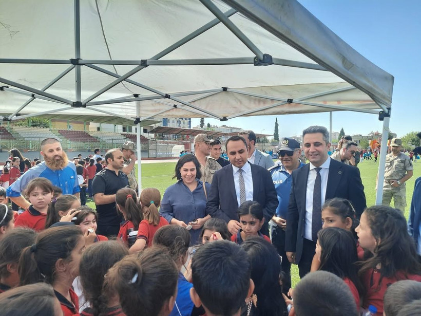 Silopi'de çocuklara özel spor haftası! Renkli kareler ortaya çıktı - Resim: 8