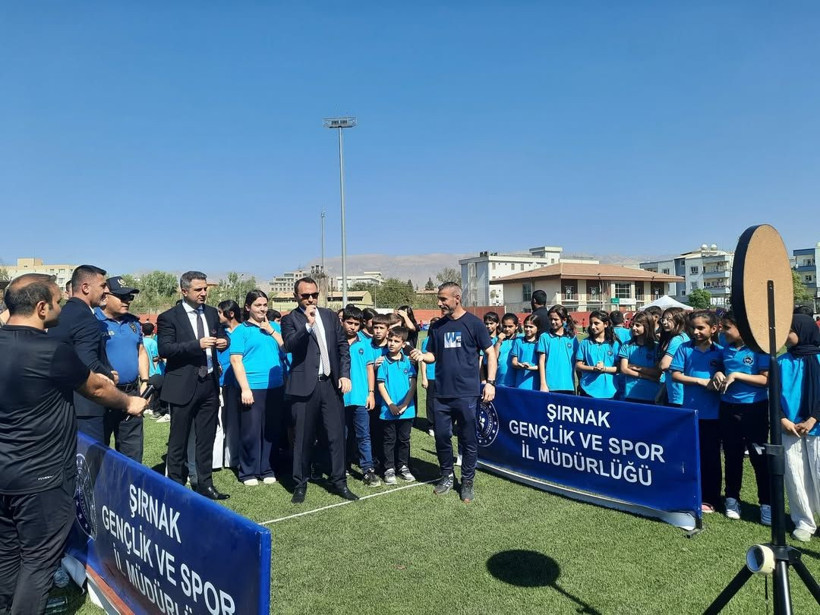 Silopi'de çocuklara özel spor haftası! Renkli kareler ortaya çıktı - Resim: 6