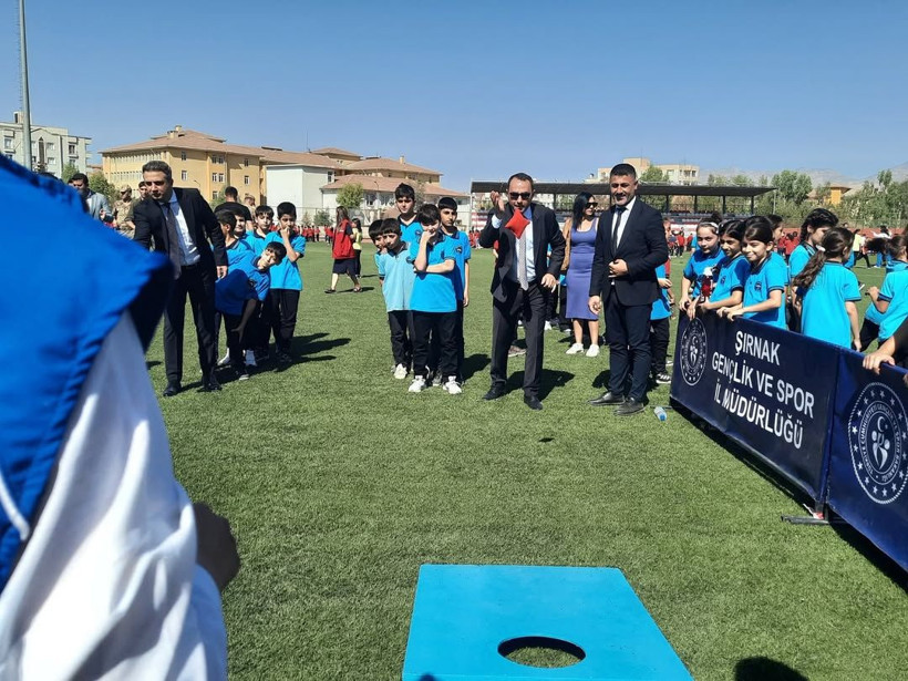 Silopi'de çocuklara özel spor haftası! Renkli kareler ortaya çıktı - Resim: 5