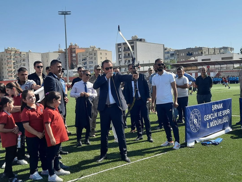 Silopi'de çocuklara özel spor haftası! Renkli kareler ortaya çıktı - Resim: 4