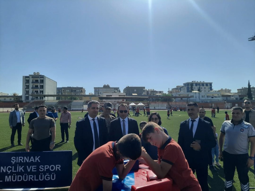 Silopi'de çocuklara özel spor haftası! Renkli kareler ortaya çıktı - Resim: 2