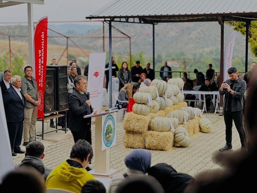 Kızıldamlar Kabağı Festivali renkli görüntülere sahne oldu! Başsavcı Burak Olgun da katıldı - Resim: 4