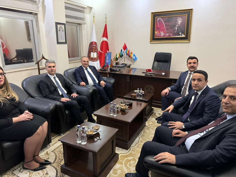 HSK Üyesi Yüksel’den, Nizip Adliyesine ziyaret - Resim: 7