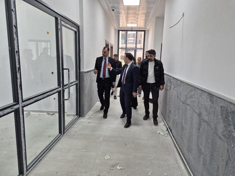 Yeni Samandağ Adliyesinde Başsavcı ve Baro'dan ortak inceleme - Resim: 1