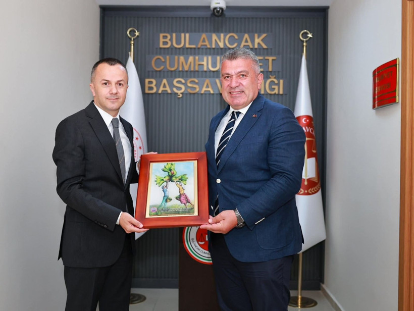 Başsavcı Hüseyin Koloğlu’ndan Bulancak Belediye Başkanı’na ziyaret - Resim: 2