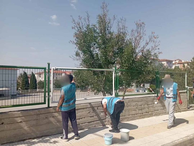 Denetimli Serbestlik Müdürlüğü’nün örnek modeli yaygınlaşıyor! 4 okul baştan sona yenilendi - Resim: 3