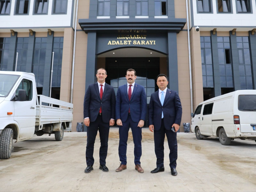 İlçe protokolü Akçaabat Adalet Sarayı’nda incelemelerde bulundu - Resim: 5