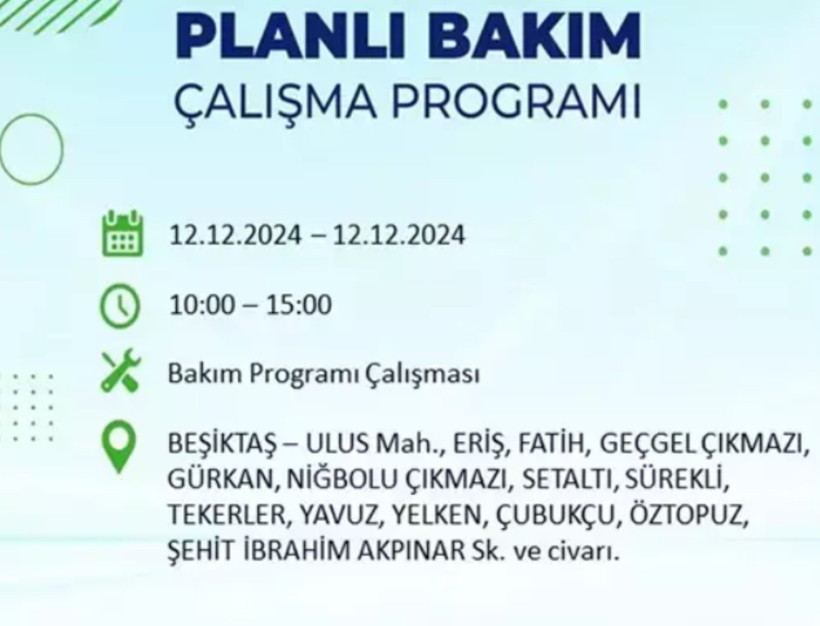 12 ARALIK İSTANBUL ELEKTRİK KESİNTİSİ 2024: BEDAŞ uyardı! Elektrikler ne zaman gelecek? - Resim: 42
