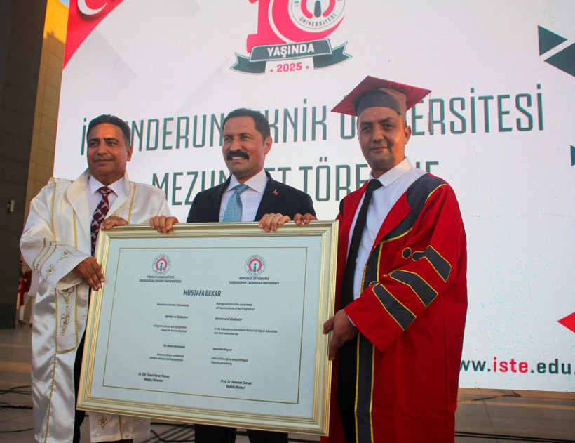 İskenderun Teknik Üniversitesi mezuniyet törenine Cumhuriyet Başsavcısı Çelikkol da katıldı - Resim: 3