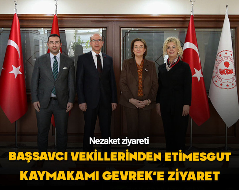 Etimesgut Kaymakamı Gevrek’e ziyaret