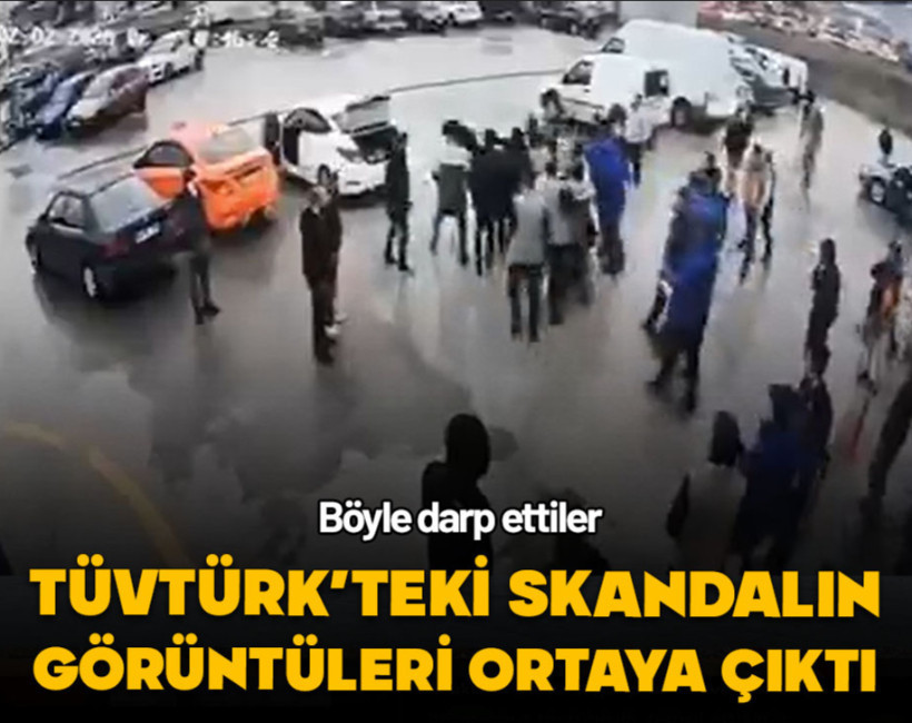 TÜVTÜRK’te öldürülen polisin darp edildiği görüntüler ortaya çıktı