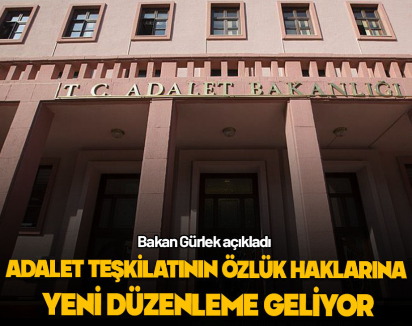 Yargı teşkilatına özlük hakları düzenlemesi geliyor