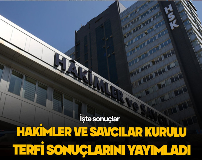 HSK terfi sonuçlarını yayımladı